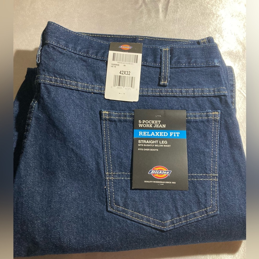 Mens Dickies Work Pants 42x32